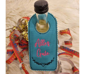 ADVENTSKALENDER 3. Dezember - Stickdatei - ITH Flaschenanhänger Vol. 4